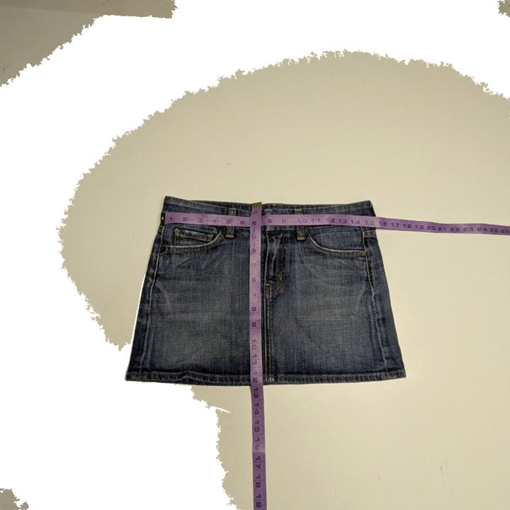 Citizens of Humanity Jerome Dahan Y2K Denim Mini Skirt 27 1 pc