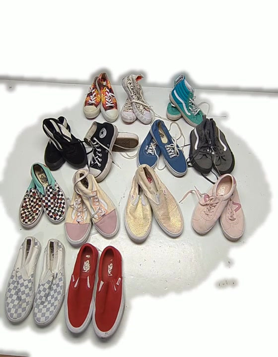 Converse & Vans 15 pcs