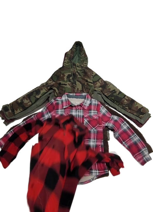 Cozy Button Ups + Field Jackets 16 pcs