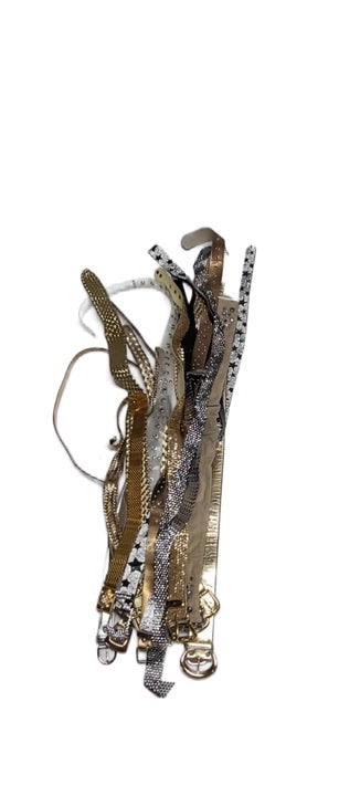Cyber Y2K & Metallic Belts 30 pcs