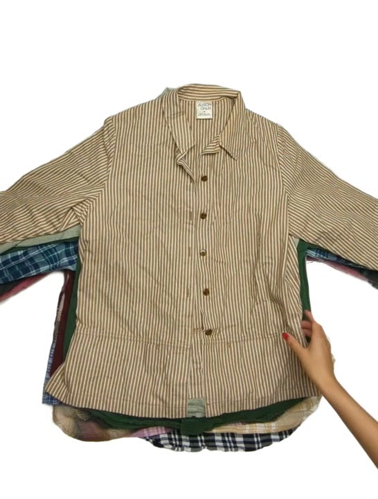 Denim + Corduroy + Flannel Blouses 32 pcs