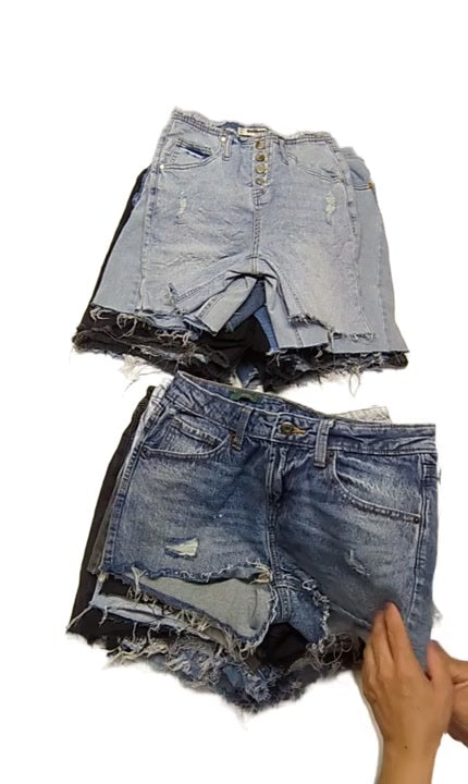 Denim Cut Offs 40 pcs