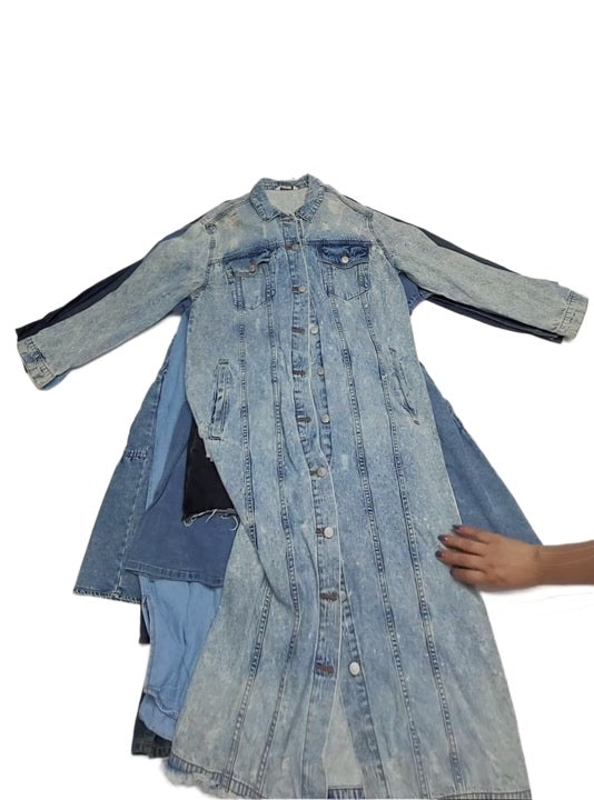 Denim Dresses & Skirts 27 pcs