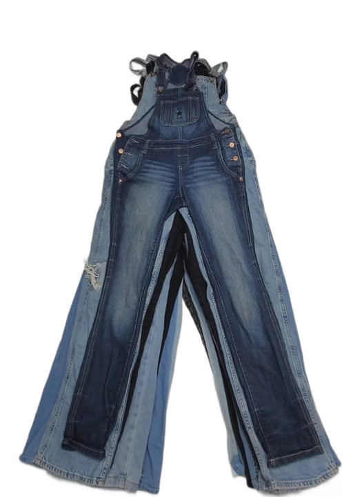 Denim Overalls 16 pcs