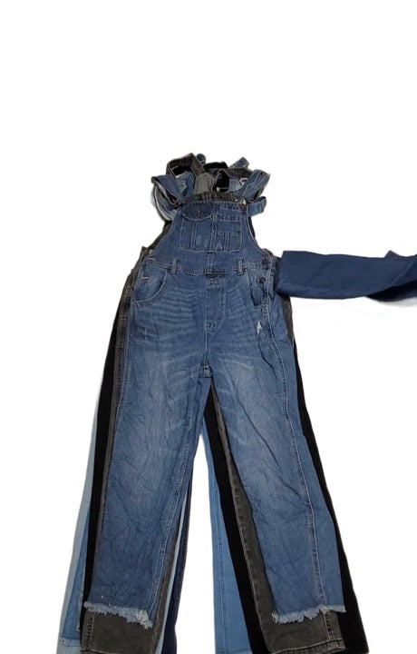 Denim Overalls 16 pcs
