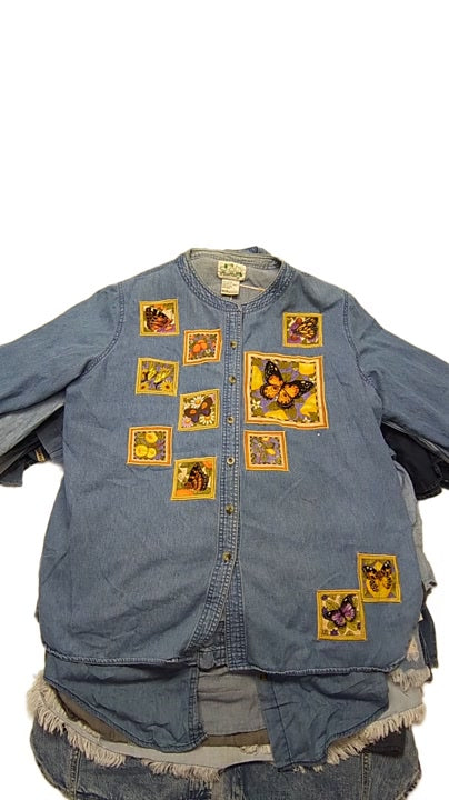 Denim Tops 43 pcs