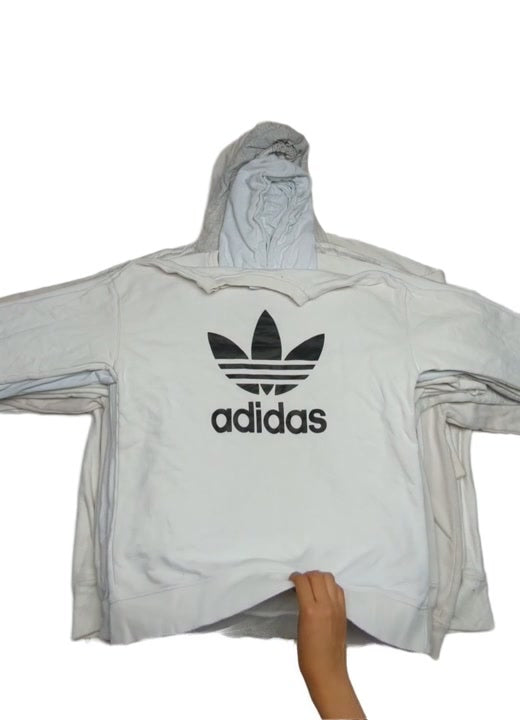 Dirty White Adidas Champion Reebok Fila Sweatshirts 16 pcs