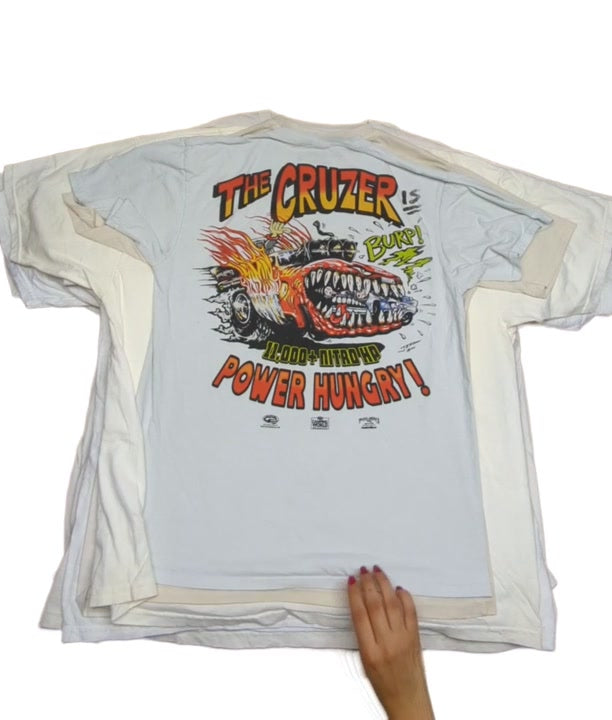 Dirty White Car T-Shirts 24 pcs