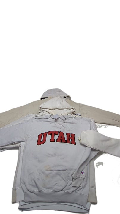 Dirty White Champion + Nautica Sweatshirts 16 pcs