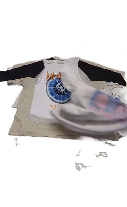 Dirty White Concert T-Shirts 78 pcs