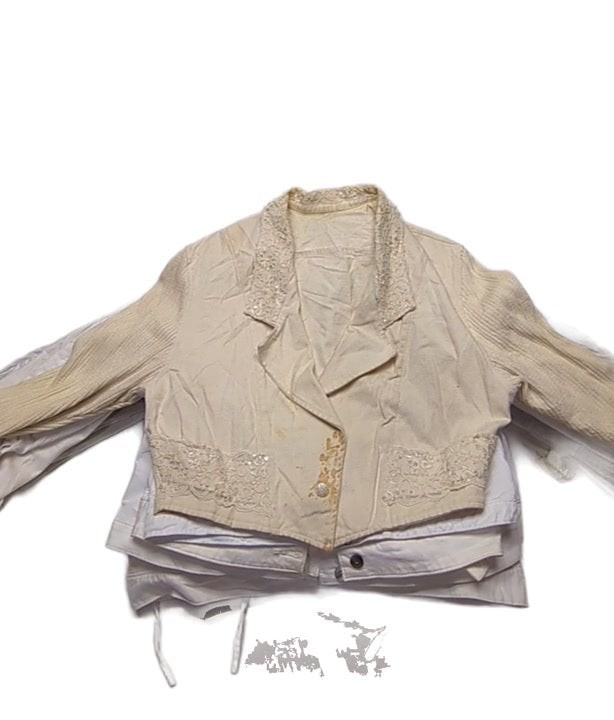 Dirty White Denim Jackets 23 pcs