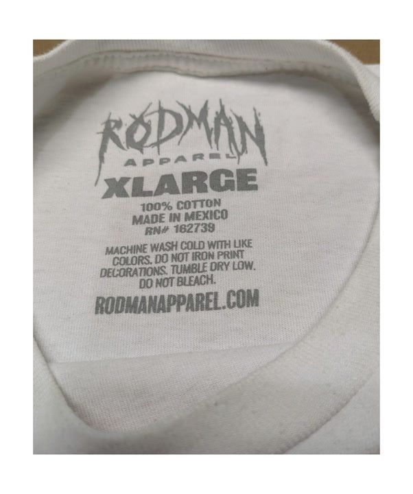 Dirty White Dennis Rodman The Worm T-Shirt 1 pc