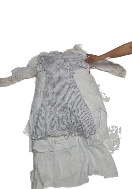 Dirty White Dresses 35 pcs
