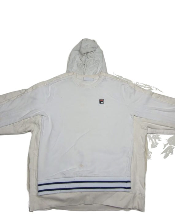 Dirty White Nike Adidas Champion Fila Puma Sweatshirts 19 pcs