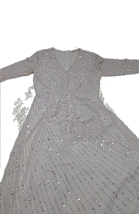 Dirty White Party Dresses 6 pcs