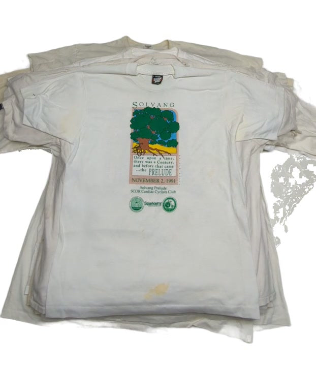 Dirty White Single Stitch Tees 40 pcs