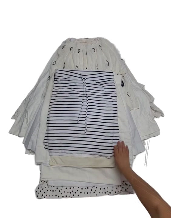 Dirty White Skirts 38 pcs
