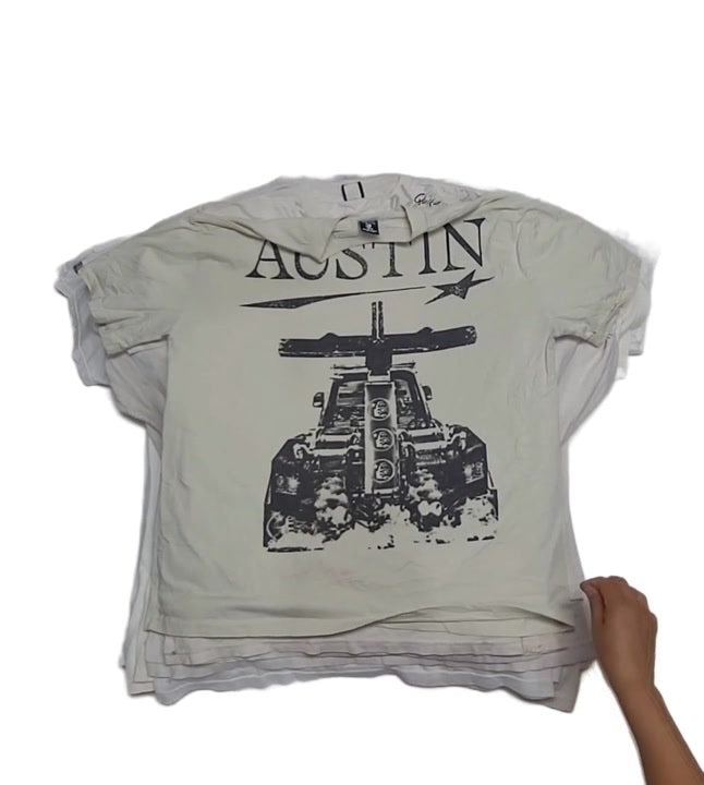 Dirty White Vintage & Graphic T-Shirts 38 pcs