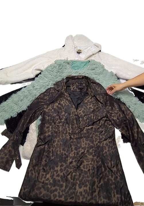 Faux Fur + Fashion Trench 13 pcs