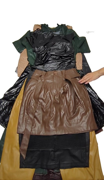 Faux Leather Variety Mix 52 pcs