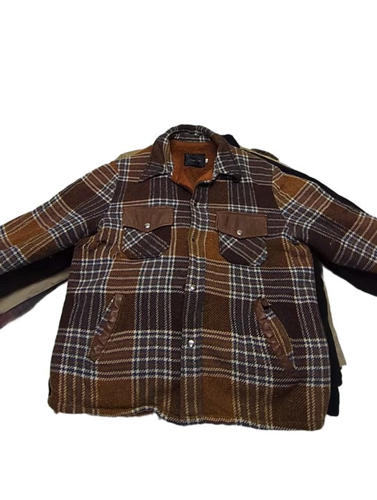 Flannel Shirts Odds & Ends Unsorted 8 pcs