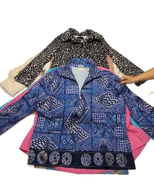 Funky + Faux Fur Jackets 17 pcs