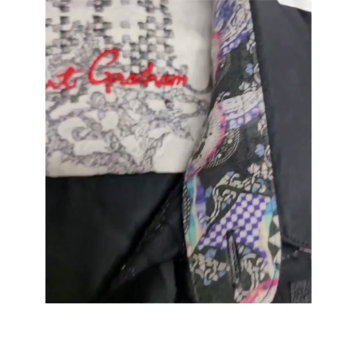 Goth Robert Graham Shirt L