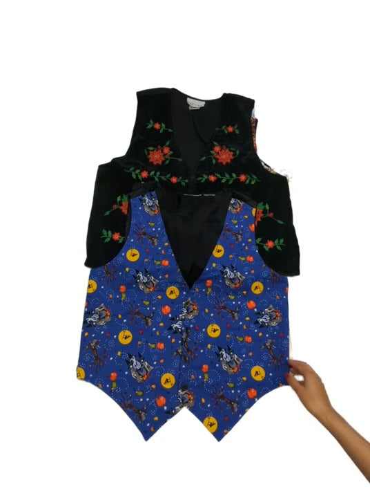 Halloween + Christmas Vests 12 pcs