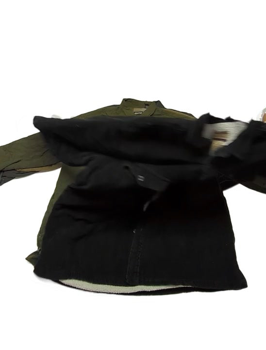 Heavyweight Denim + Corduroy Lined Flannel Shirts Unsorted 9 pcs