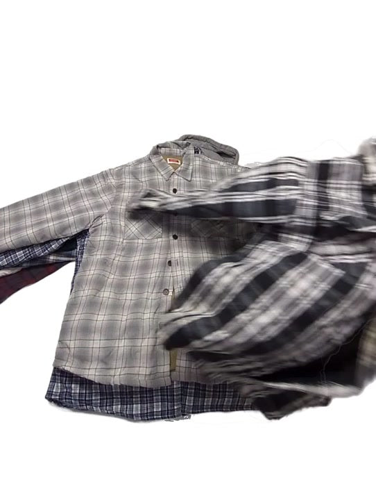 Heavyweight Lined Flannel Shirts Unsorted 10 pcs