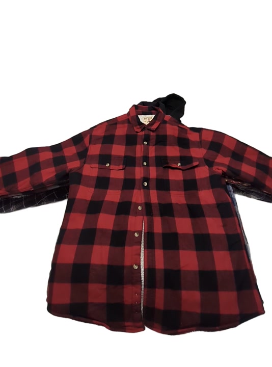 Heavyweight Lined Flannel Shirts Unsorted 9 pcs