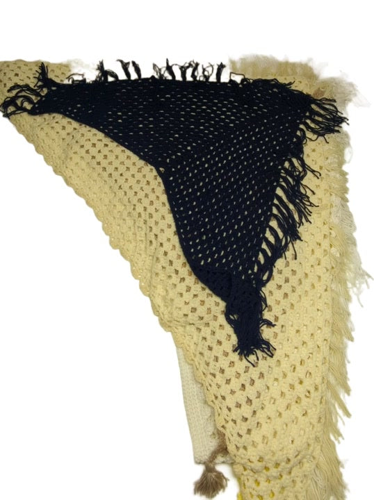 Home Made Knit Shawls 7 pcs