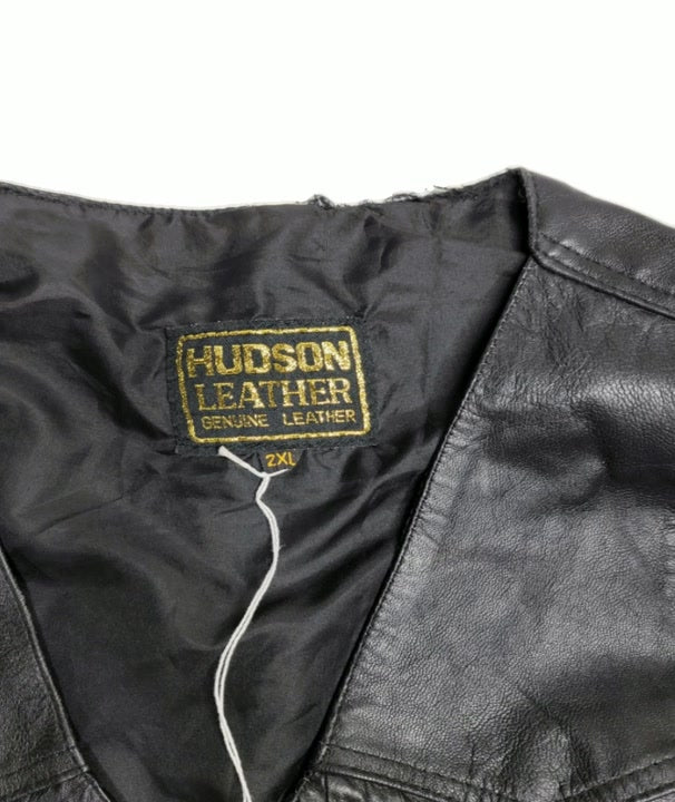 Hudson Leather Vest 2XL 1 pc