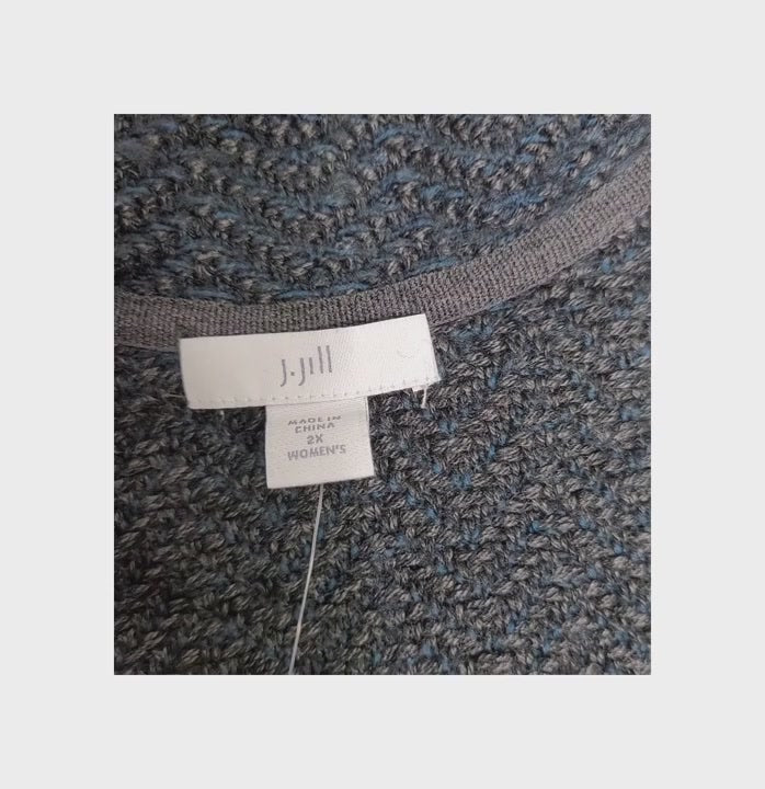 J Jil Cardigan Sweater 2XL 1 pcs