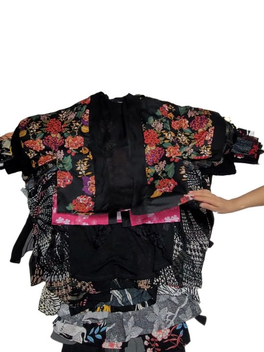 Just Black Kimonos 48 pcs
