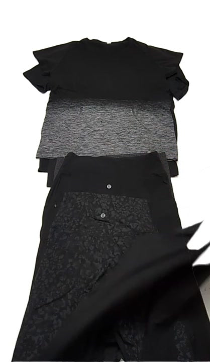 Just Black Lululemon Variety Mix 16 pcs
