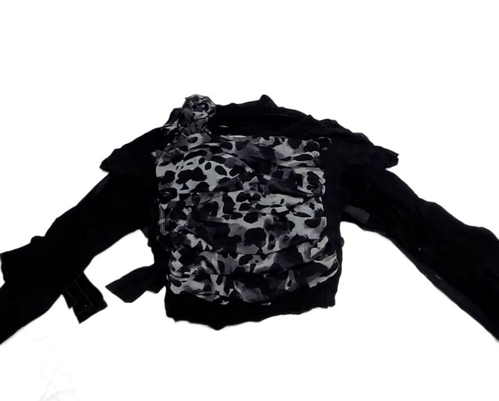 Just Black Recycle Crops 22 pcs