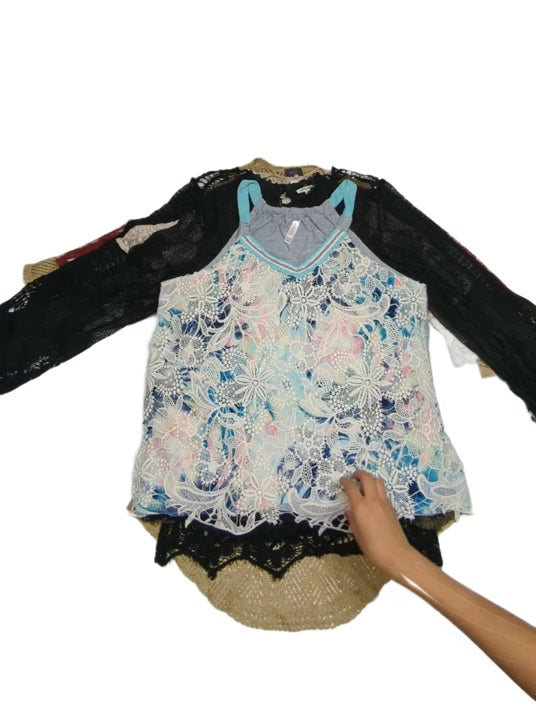 Lace Tops 34 pcs