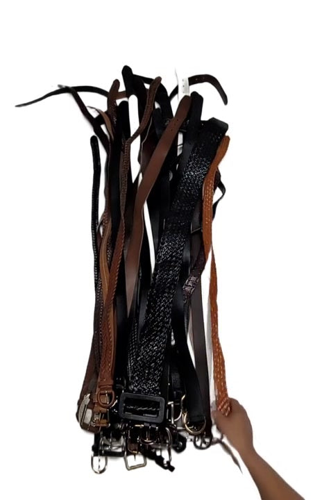 Leather Belts 37 pcs
