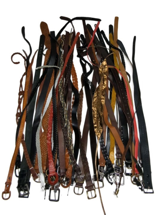 Leather Belts 51 pcs