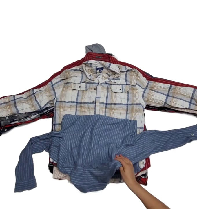 Mens Flannel Shirts 30 pcs