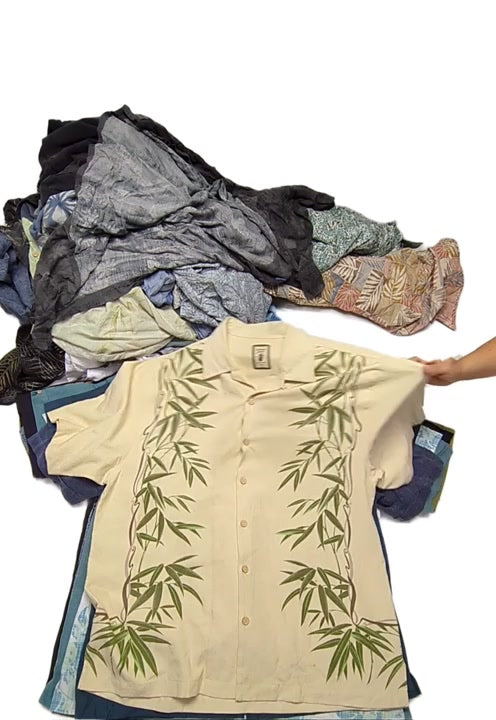 Minimalist Hawaiian Shirts 47 pcs