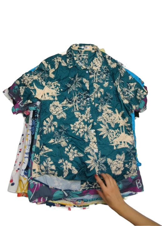 Modern Hawaiian Shirts 55 pcs