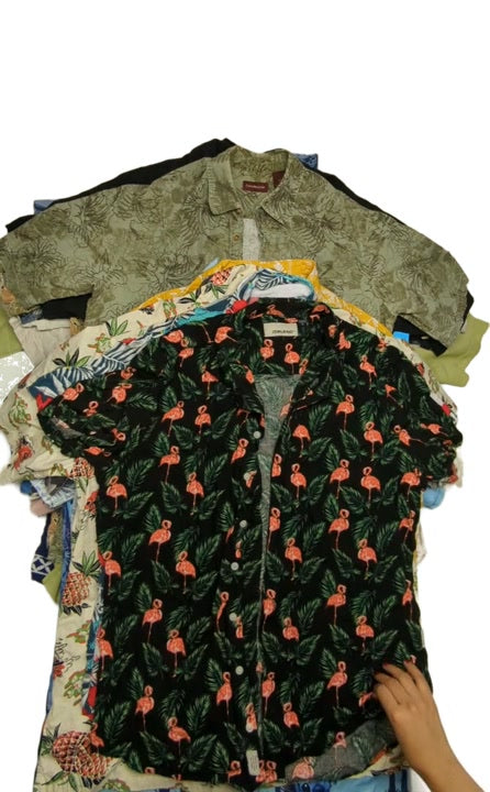 Modern + Minimalist Hawaiian Shirts 60 pcs