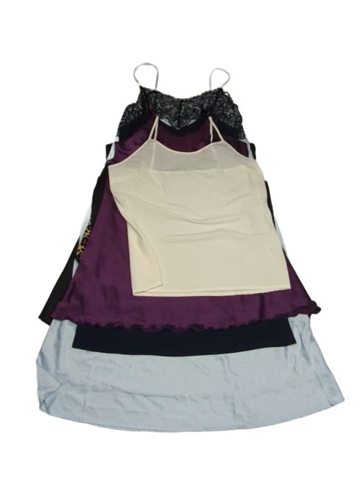 Modern Silky Camisoles & Slip Dresses 40 pcs