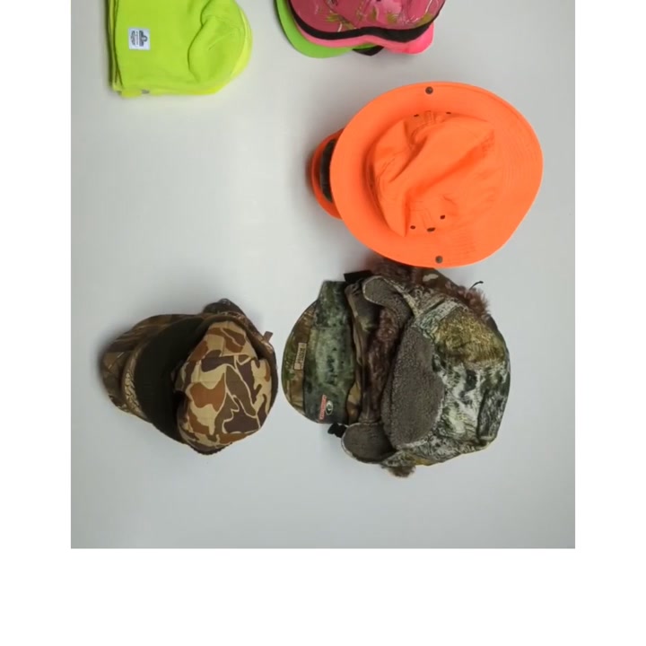 Neon & Hunter Hats 59 pcs