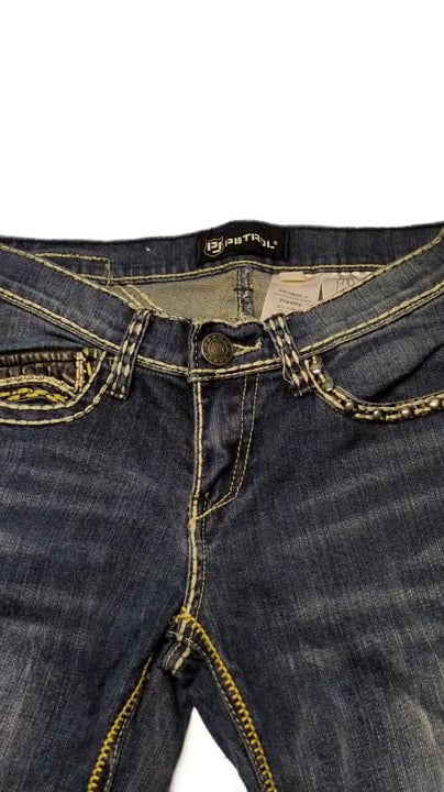 Petrol Y2K Jeans 25 1 pcs