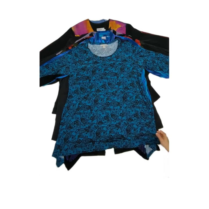 Plus Size Blouses & Wraps 24 pcs