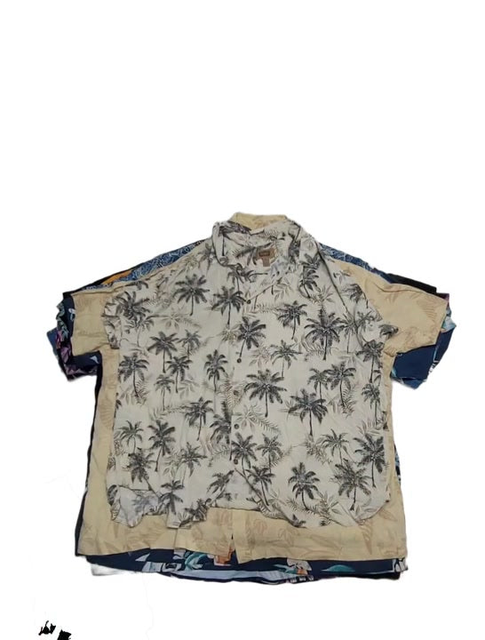 Plus Size Hawaiian & Guayabera Shirts 42 pcs