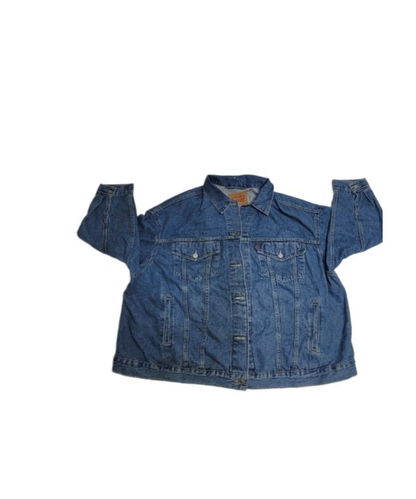 Plus Size Levis Denim Trucker Jacket 2X 1 pc
